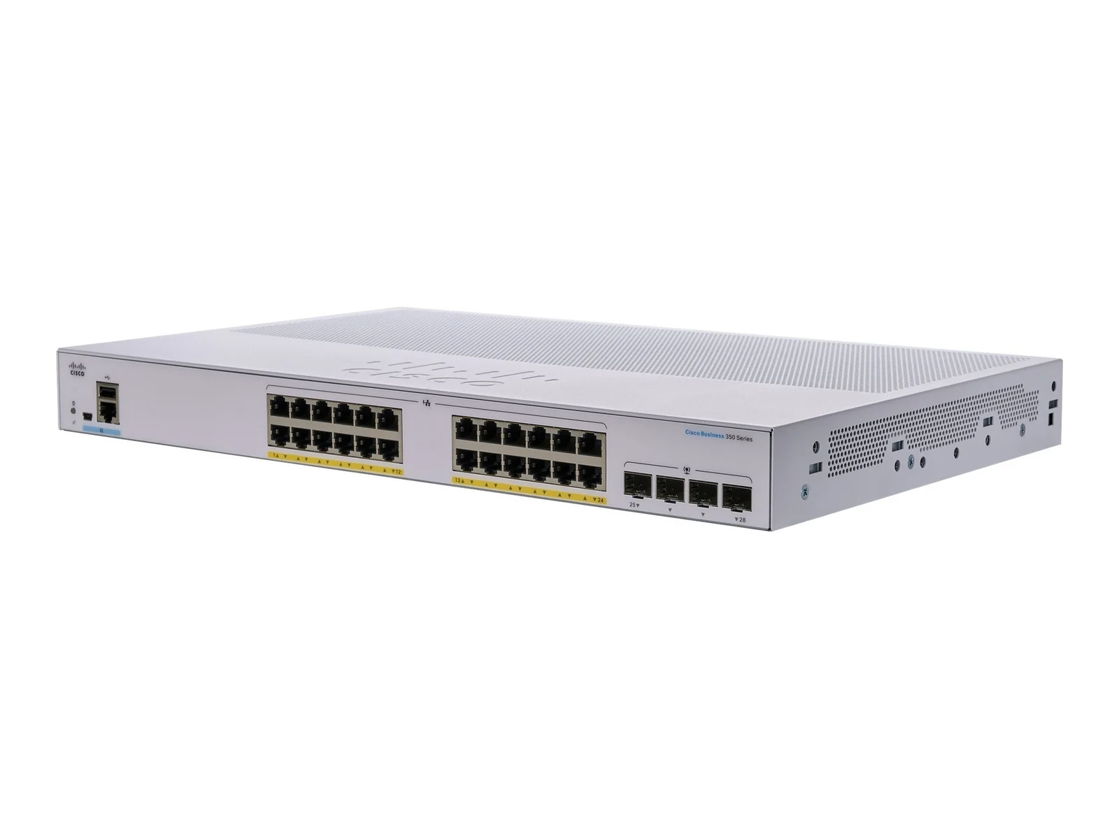 Cisco CBS350-24P-4G 24-Port Gigabit PoE+ Managed Switch