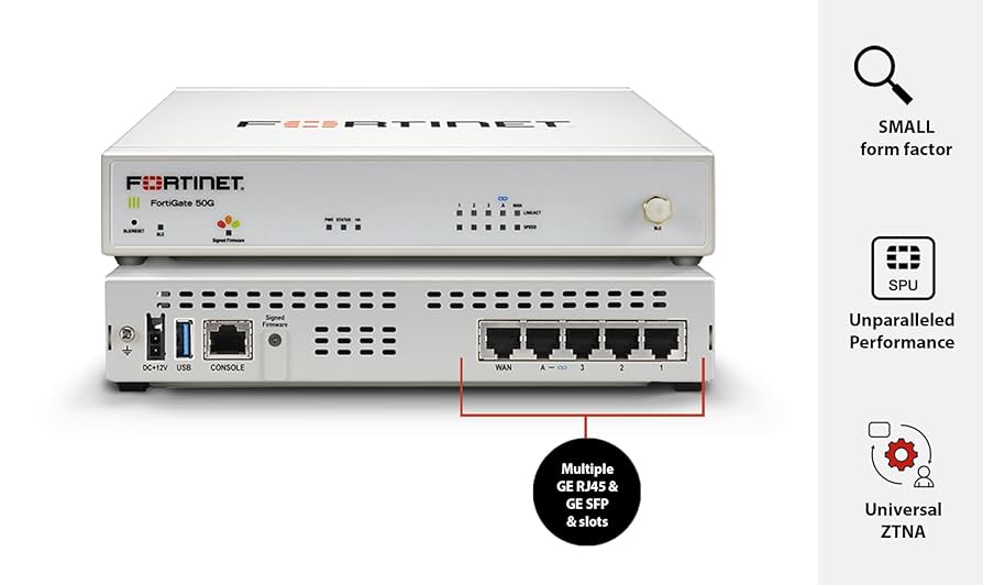 FortiGate 50G-SFP-PoE Next-Generation Firewall