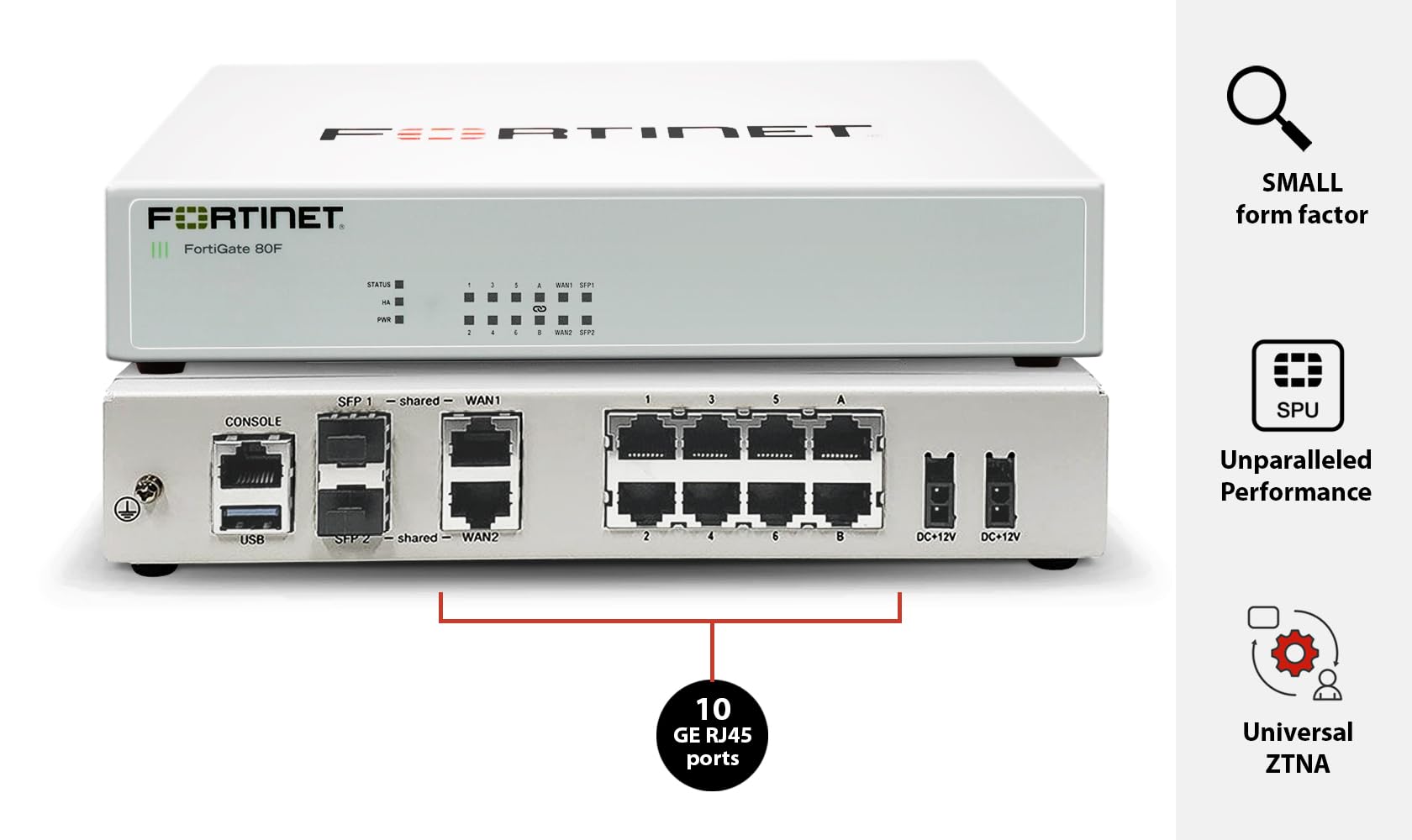 FortiGate 80F-Bypass Next-Generation Firewall