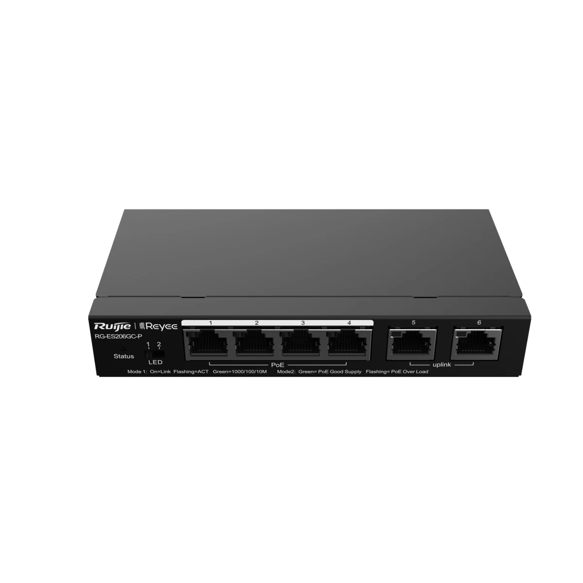Ruijie Reeye RG-ES206GC-P 6-Port CCTV Smart PoE+ Switch - Image 3