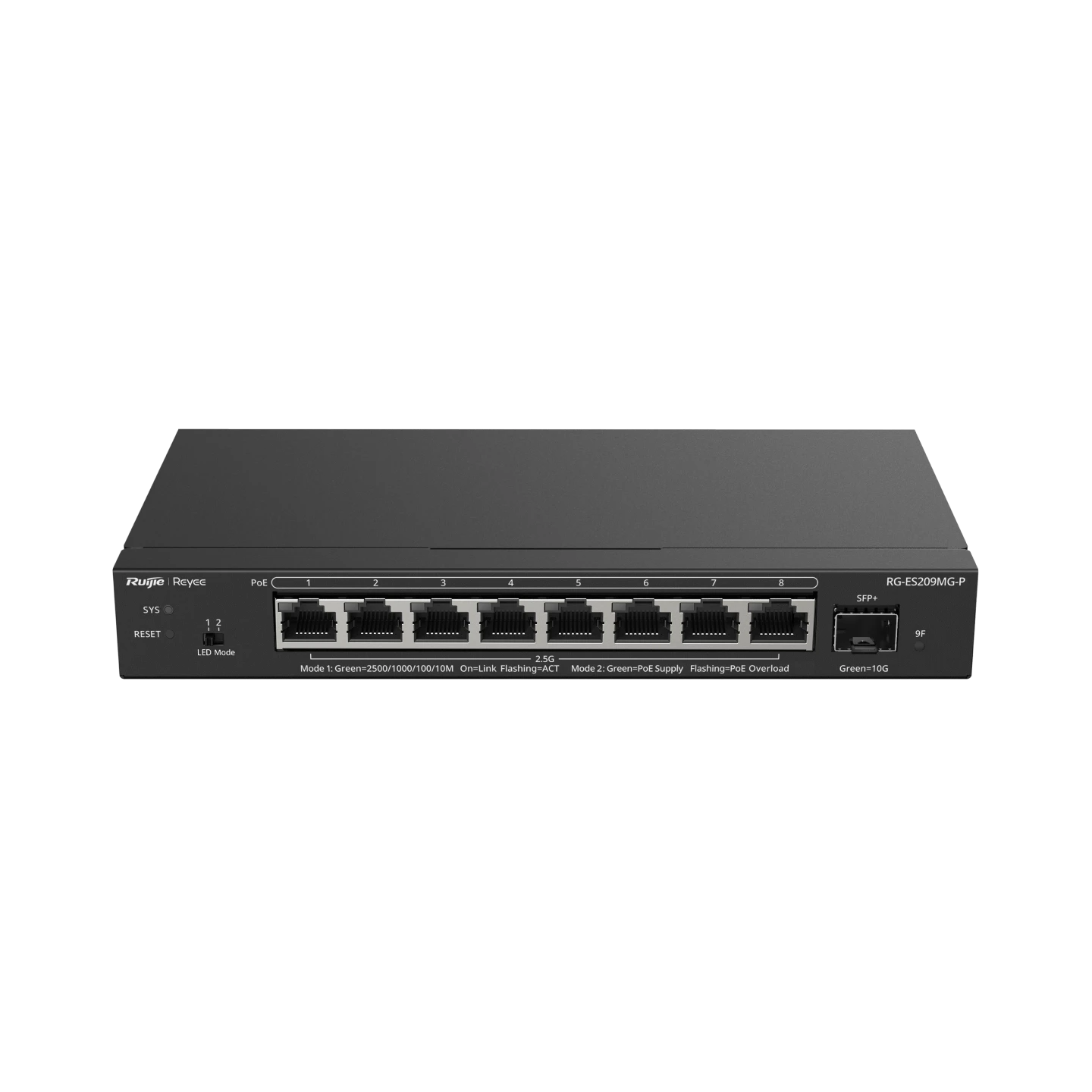 Ruijie Reeye RG-ES209MG-P 9-Port CCTV Smart Multi-Gigabit PoE+ Switch - Image 4