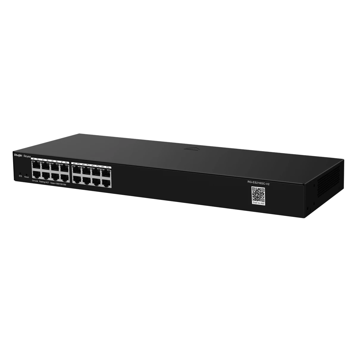 Ruijie Reeye 16-Port CCTV Non-PoE Switch - Image 2