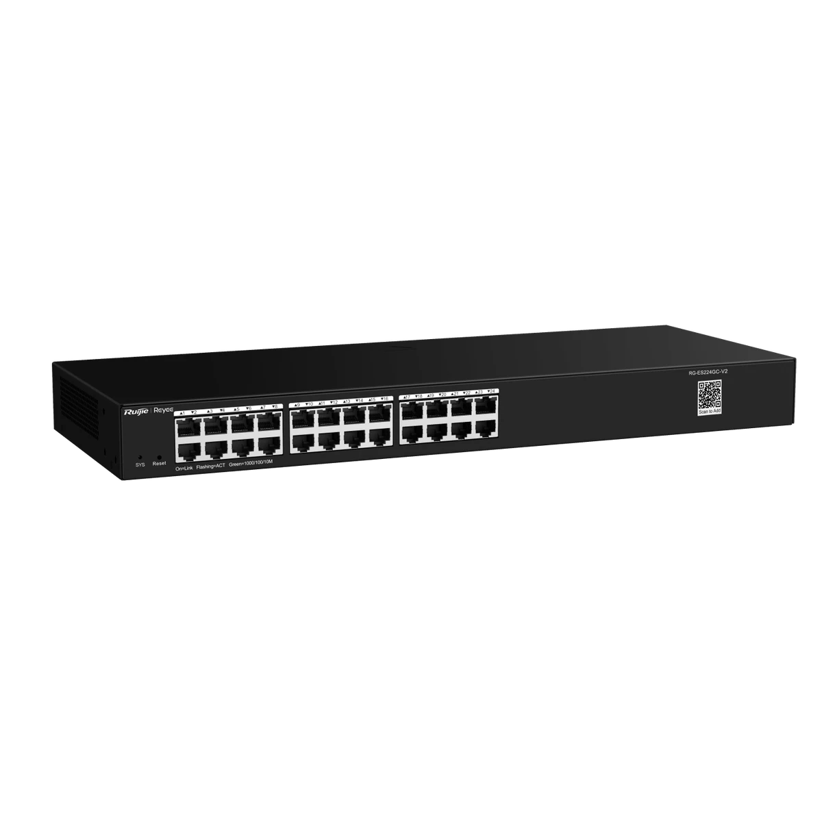 Ruijie Reeye 24-Port CCTV Non-PoE Switch - Image 3