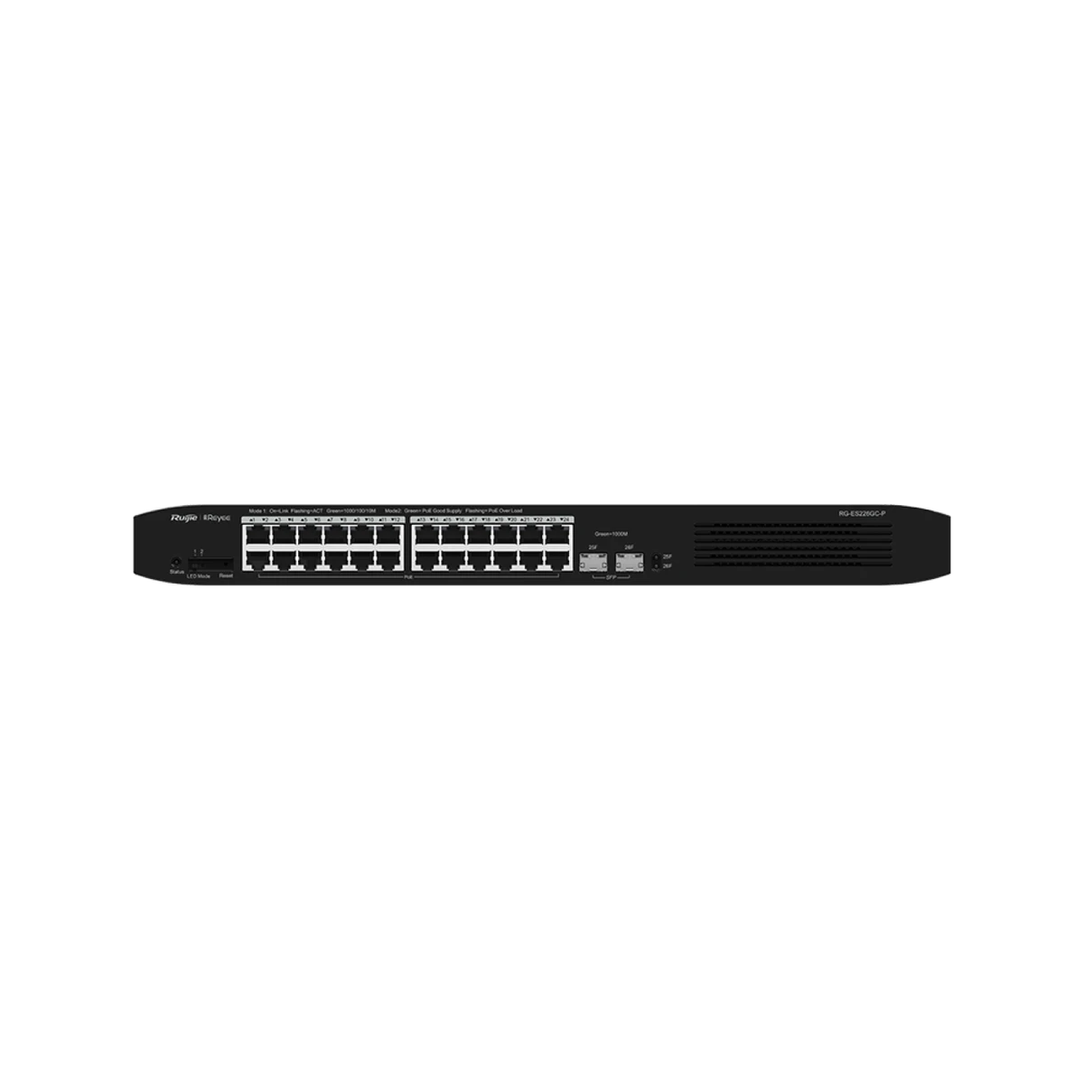 Ruijie Reeye RG-ES226GC-P 26-Port CCTV Smart PoE+ Switch - Image 2