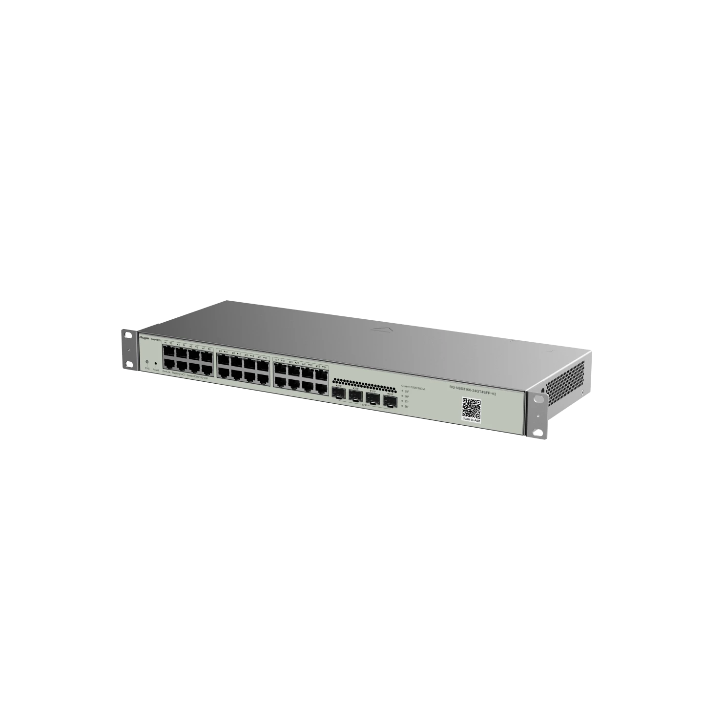 Ruijie Reeye RG-NBS3100-24GT4SFP-V2 24-Port Gigabit L2 Switch with 4×1G Uplinks - Image 3