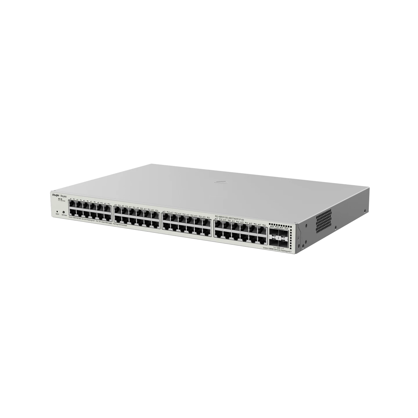 Ruijie Reeye RG-NBS3100-48GT4SFP-P-V2 48-Port Gigabit L2 PoE Switch with 4×1G Uplinks - Image 2