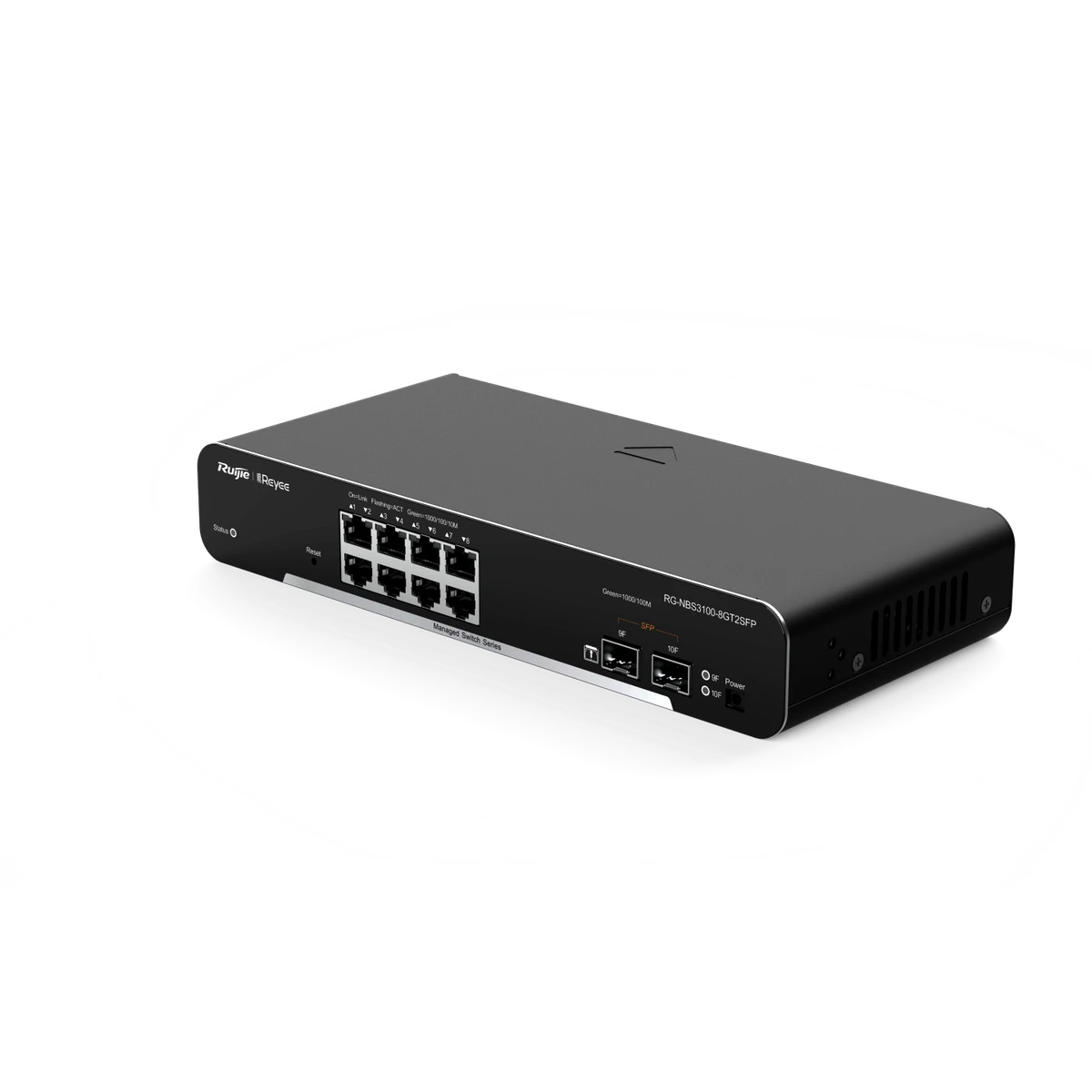 Ruijie Reeye RG-NBS3100-8GT2SFP 10-Port Gigabit L2 Switch with 2×1G Uplinks - Image 3