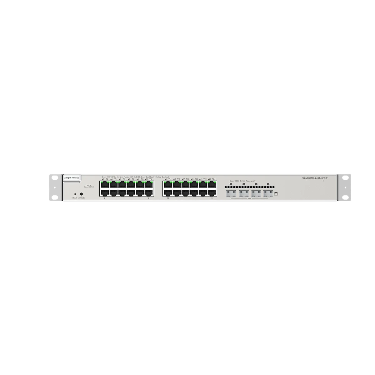 Ruijie Reeye RG-NBS5100-24GT4SFP-P 28-Port Gigabit Layer 3 PoE Switch
