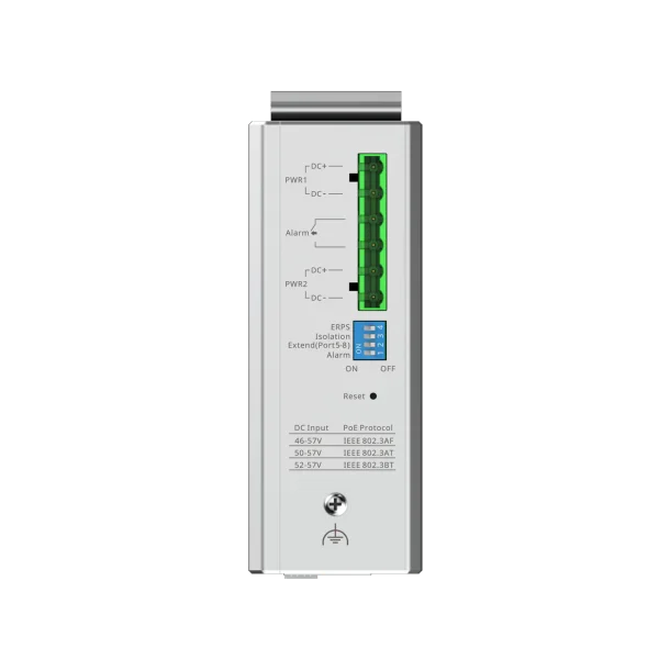 Ruijie Reeye RG-NIS2100-8GT2SFP-HP 8-Port Gigabit Cloud-Managed L2 Industrial Switch with 2×1G SFP - Image 2