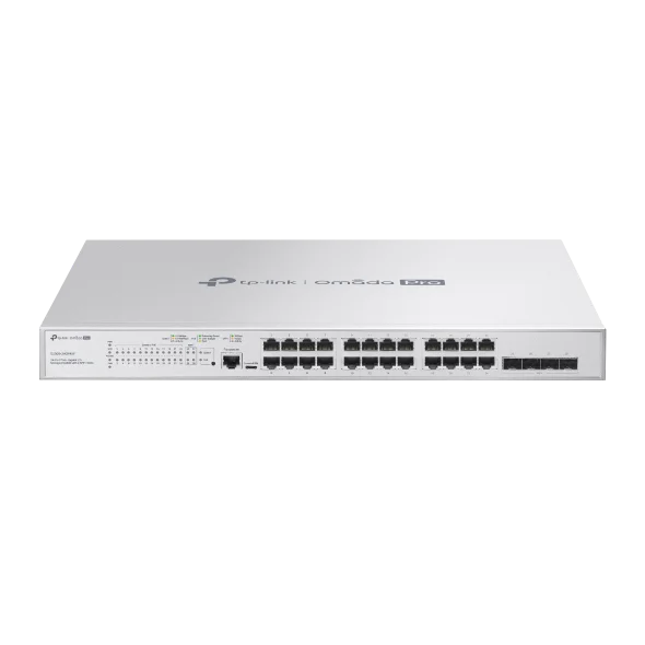 TP-Link Omada Pro S5500-24GP4XF 24-Port PoE+ Gigabit L2+ Managed Switch with 4 SFP+ Slots
