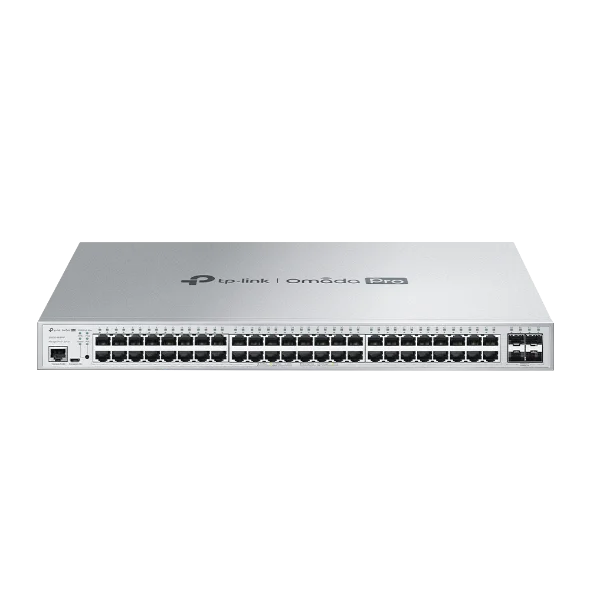 TP-Link Omada Pro S5500-48GP4F 48-Port PoE+ Gigabit L2+ Managed Switch with 4 SFP Slots