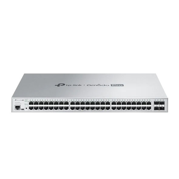 TP-Link Omada Pro S5500-48GP4XF 48-Port PoE+ Gigabit L2+ Managed Switch with 4 SFP+ Slots