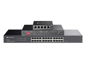 TP-Link Omada Pro S5500-4XHPP2XF 4-Port PoE++ 10GE L2+ Managed Switch with 2 SFP+ Slots